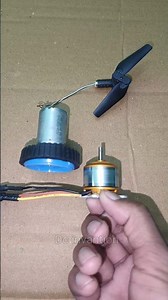 Generate electricity with BLDC motor using dc daynoma