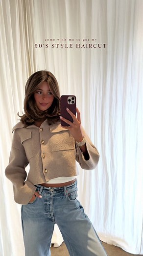 Achieve the Perfect 90s Haircut | Face Framing Layers and Soft Layering