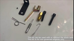 LOSTAR Throttle Linkage Carb Kit Compatible with Nonhemi Predator GX160 GX200 Predator 196cc 212cc Go Kart Clone Mini Bike