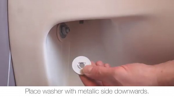 How to Fit A Villeroy & Boch 88500161 Toilet Seat Hinge