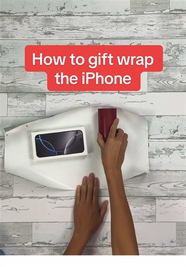 How to gift wrap the iPhone pro max using the @Little ELF Products, Inc. #wrappinggift #wrappinghacks #asmr