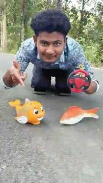 Mini Rc Remote Control Fish V/S Big Rc Remote Control Fish | #unboxwithiftikar #shortsfeed #fish