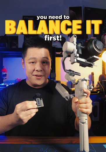 How to Balance the DJI RONIN RS4 MINI Gimbal