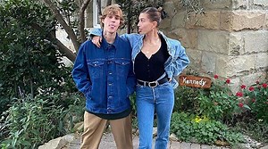 Justin Bieber gushes over Hailey as she recreates Britney Spears’ iconic look