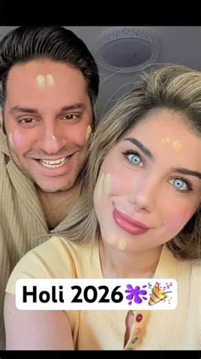 My Indian husband Dance like creazy 🤣🫟🎉 #youtube #holi #india #holifestival #holicolors #trend