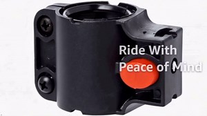 1pc Black Lock Holder,for Bicycle Lock Holder Support Wire Cable Lock Universal Bike Frame U Lock Fixed Cycling Parts for MTB Accessories Bike Locks