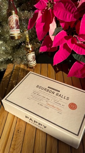 Pappy & Company on Instagram: "POV you’re enjoying bourbon balls made with Old Rip Van Winkle bourbon. A classic Kentucky tradition, ours are topped with a pecan. This candy is a holiday favorite year after year. A perfect last minute gift to share with the fam. A stocking stuffer in the 4-pack size is also a smart choice. They’re as good as they look. FAQs • Are they boozy? They’re not nearly as strong as your aunt’s but they’re still fun. • Are they gluten free? They don’t qualify for a gluten