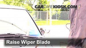 Front Windshield Wiper Blade Change: 2012 Mini Cooper 1.6L 4 Cyl. Hatchback