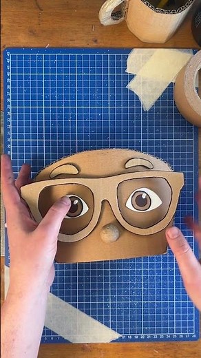 Cardboard Puppet Craft! ✏️ Step by Step DIY Guide! #diy #craft #kids