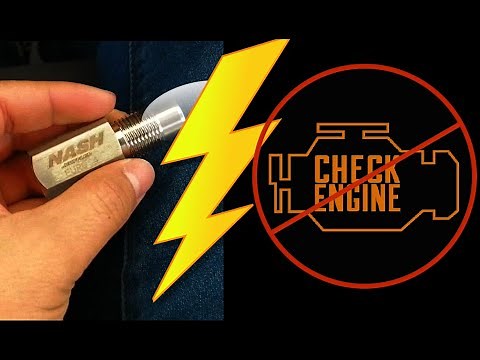GOODBYE TO THE CHECK LIGHT | Install a mini catalytic converter (oxygen sensor trap 2)