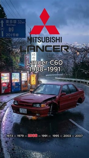 Mitsubishi Lancer Evolution 1973–2007 🔥 All Generations Transformation