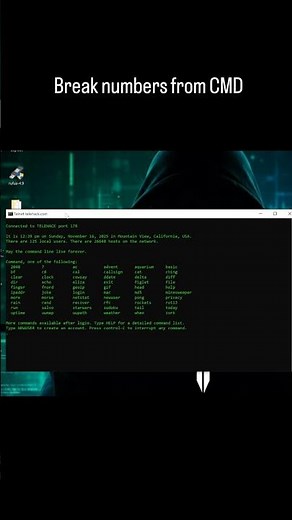 Break numbers from CMD #cmd #windows #windowstips #maths #factor