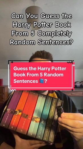 Guess the Harry Potter Book: 5 Random Sentences Challenge