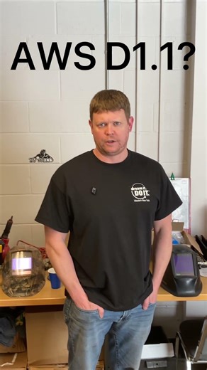 Welding Question of the Day: What does AWS D1.1 actually cover? Drop your answer in the comments!