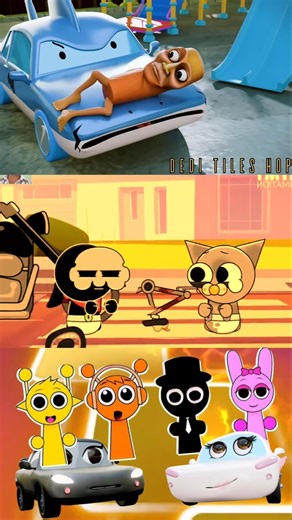 Italian Brainrot in Minecraft 💃🏻 Coffin Dance 🎮 Tiles Hop #shorts #tileshop #coffindance #shortsfeed