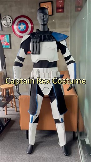 Chaorenbuy Costume: Star Wars Captain Rex