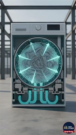 Why Washing Machine Spin Mode Dries Clothes So Fast? 🌀👕😲