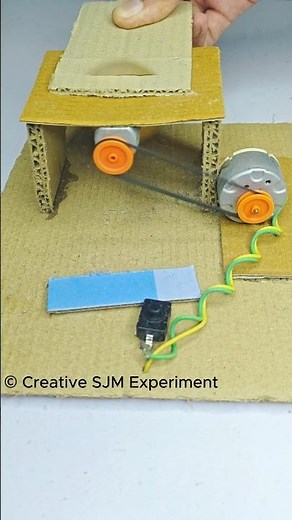 Amazing Cutter Machine • Dc Motor | #dcmotor #tech #youtubeshorts #dcmotorproject