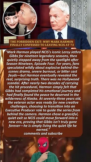 THE FORBIDDEN EXIT: WHY MARK HARMON FINALLY CONFESSED TO LEAVING NCIS AT 73