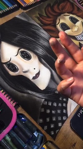 Coraline Drawing Tutorial | Step-by-Step Coraline Art