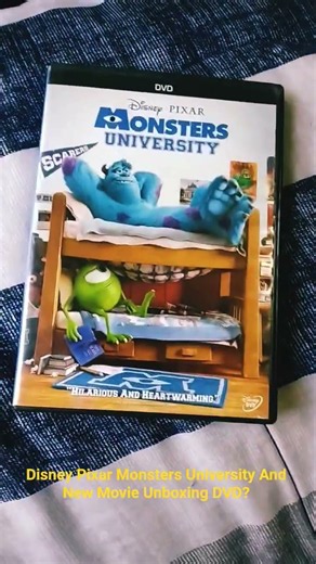 Disney Pixar Monsters University And New Movie Unboxing DVD? 📀👹🏆🏫🎒✍️📝🧳