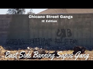 East Side Banning (BNG) Sapos Gang PWLS Click | Banning Crips Crossed out ! Street Gangs IE Edition