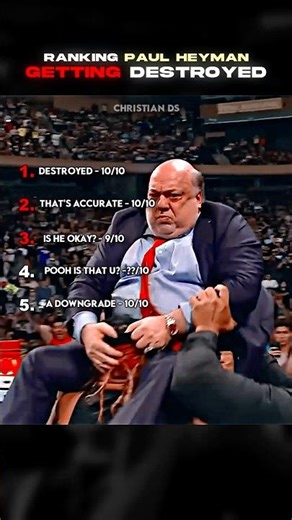Top 5 Paul Heyman Getting Destroyed Moments🔥