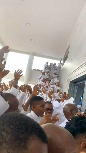 First Thanksgiving of the month CCC international headquarters church ketu Celestial Church internationalhqtr. Ketu #celestialbroadcaster #celetalktalk #MercyDay #celestialchurchofchrist #ijomimo #celestialgeneration | Celestial Broadcaster