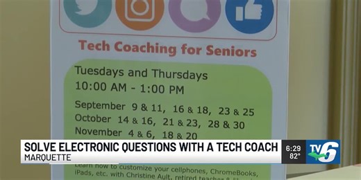 Peter White Public Library offers senior tech coaching