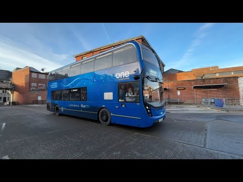 ADL Enviro 400 MMC | HJ25BYB | 1800 | Bluestar | Route 1 | Winchester Bus Station | 01/01/26