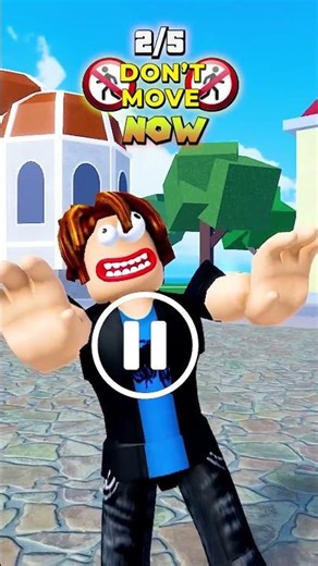 BLOX FRUITS BUT CAN'T MOVE WHEN TIME RUNS OUT… #shorts