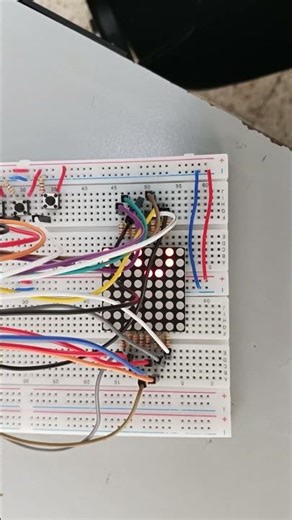 Desplazamiento de letrero en una matriz led