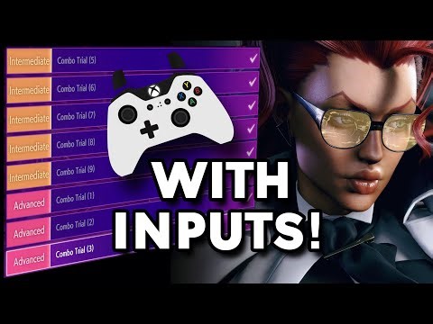 ALL C. Viper Combo Trials WITH CONTROLLER INPUTS - Street Fighter 6