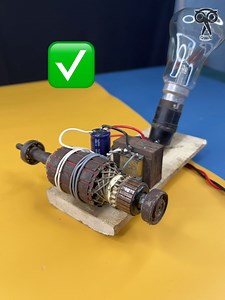 Invent a electricity generator simple idea | Creative Own