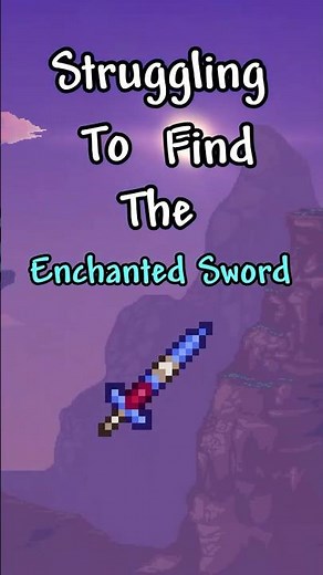 How to Get Enchanted Sword in Terraria 1.4.5 | Enchanted Sword Seed | Frozyn | #terraria #guide