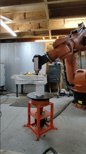 SprutCAM X: Robot Testing a four-sided trim job toolpath #sprutcamrobot #cadcamsoftware #cadcam