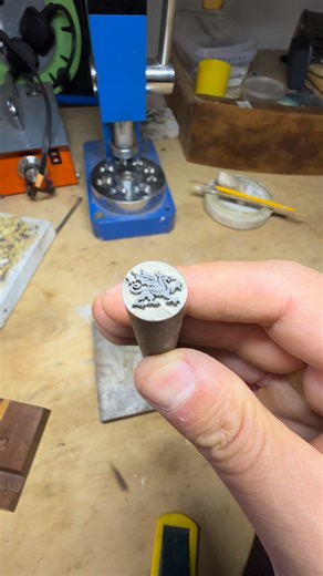 This silver necklace was inspired by the rugged beauty of my homeland, Wales. The land of song, rain epic views and of course … Dragons! I made this silver pendant by melting down some scrap, soldering on a handmade bail and stamping it with the heraldic dragon of Wales. The piece was meant to be tactile, imperfect and represent craggy cliffs on windswept mountains. If you love Wales as much as I do then give this a share and let me know which country I should do next!? *These are available to o