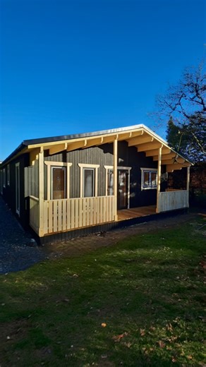 Part 3 of building this 13.5m x 8m custom log cabin! ✅ This cabin has roof, floor and wall insulation ✅ Black uPVC windows and doors ✅ 7mm 2mm underlay laminate flooring ✅ Soundproofing on internal walls of the inner three rooms ✅ Charred spruce cladding ✅ Veranda We specialise in creating bespoke cabins tailored to your needs. Contact our sales team today for more info on designing your custom cabin! ☎ 01-5641964⠀⠀⁠⠀⁠ ⁠ ⁠ 📧 sales@mycabin.ie⠀⠀⁠⠀⁠ ⁠ 🌏 www.mycabin.ie⁠ ⁠ ⁠ .⁠ ⁠ .⁠ ⁠ .⁠ ⁠ .⁠ ⁠ #my