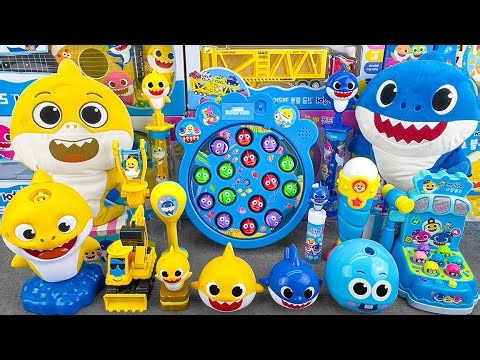BABY SHARK Collection 🦈 123 Mins Unboxing BABY SHARK Fun Toy Set ASMR (No Talking)