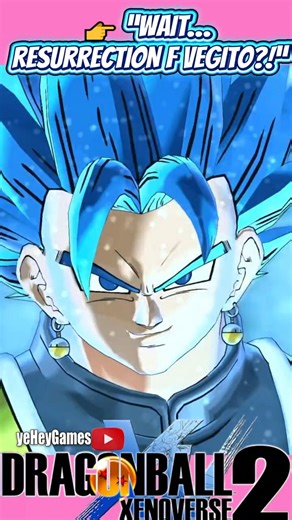 Vegito Resurrection ‘F’ Transformation is INSANE🔥