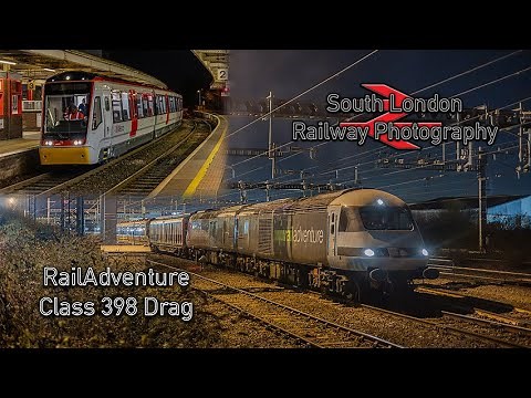 (HD) RailAdventure hauled Transport for Wales Class 398 Tram-Train Unit Drag in Cardiff 24-26/02/25