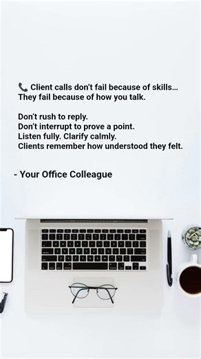 📞 The One Client Call Mistake Most People Make