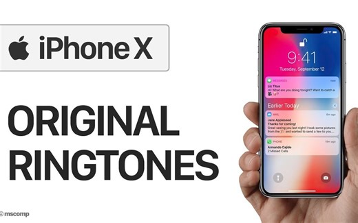 苹果iPhone X的铃声和通知音合集