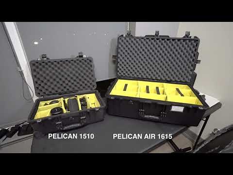 Pelican 1615 Air Case vs Pelican 1510 Case | Size Comparison