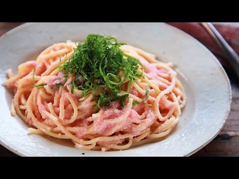 Super Easy! Milk Cod Roe Cream Pasta [Easy Spaghetti Recipe, Time-Saving, Money-Saving]