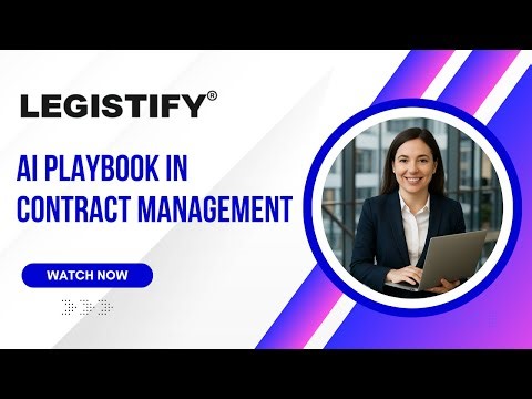 AI Playbook Feature in Contract Management System
