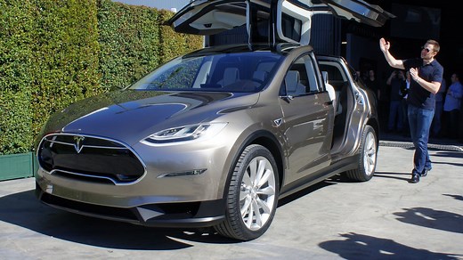 Tesla Model X: Electric, all-wheel drive, and crazy folding doors