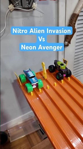 Which Monster Truck Is Faster? #monsterjam #monstertruck #shorts
