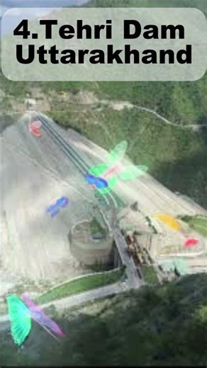 Top 5 Biggest Dams in India 😱 #shorts #shortvideo