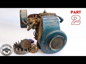 Vintage Kohler K91 engine restoration - Part 2 -